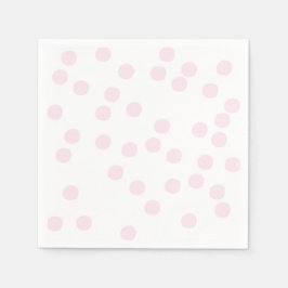 Guardanapo De Papel Confetti Cor-de-Rosa/Polkadots