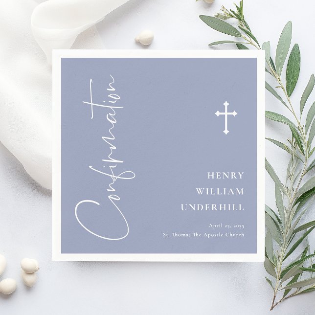 Guardanapo De Papel Confirmação de Script Boys (Criador carregado)