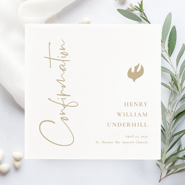 Guardanapo De Papel Confirmação de Script Boys (Criador carregado)