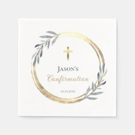 Guardanapo De Papel Confirmação elegante