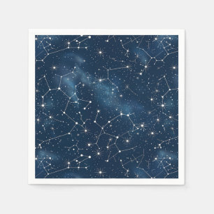 Guardanapo De Papel Constelação Celestial - Noite Estelar (4)