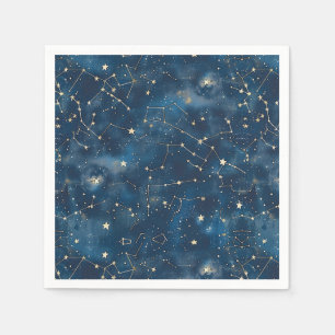 Guardanapo De Papel Constelação Celestial - Noite Estelar (6)