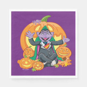 Guardanapo De Papel Contagem de von Contagem Abóboras de Halloween