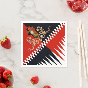 Guardanapo De Papel Contrada Priora della Civetta (Coruja) Palio di Si