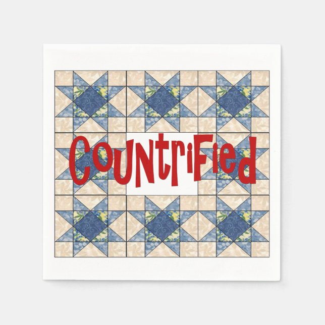 Guardanapo De Papel Contraída (Frente)