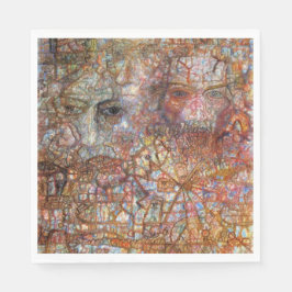 Guardanapo De Papel Convenções: Duas Faces (por Pavel Filonov)