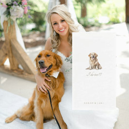 Guardanapo De Papel Convidado de Casamento de Pet Personalizado Napkin
