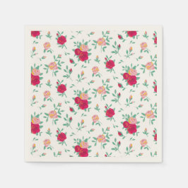 Guardanapo De Papel Convite de aniversário Rosa