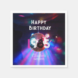 Guardanapo De Papel convite de festas de aniversário de 40 anos de esf