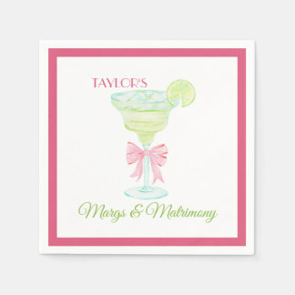 Guardanapo De Papel Convite para chá de noiva Margs & Matrimony