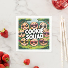 Guardanapo De Papel Cookie Squad