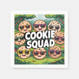 Guardanapo De Papel Cookie Squad