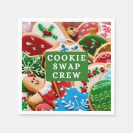 Guardanapo De Papel Cookie Swap Crew Napkin