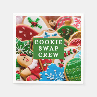 Guardanapo De Papel Cookie Swap Crew Napkin