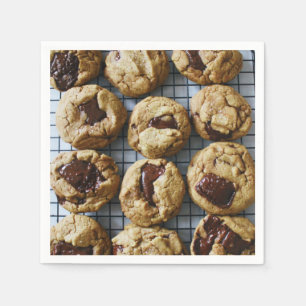 Guardanapo De Papel Cookies de chocolate