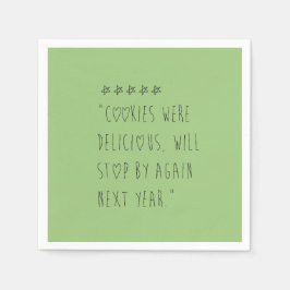 Guardanapo De Papel Cookies were delicious