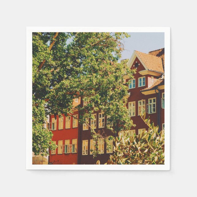 Guardanapo De Papel Copenhaga vibrante (Frente)