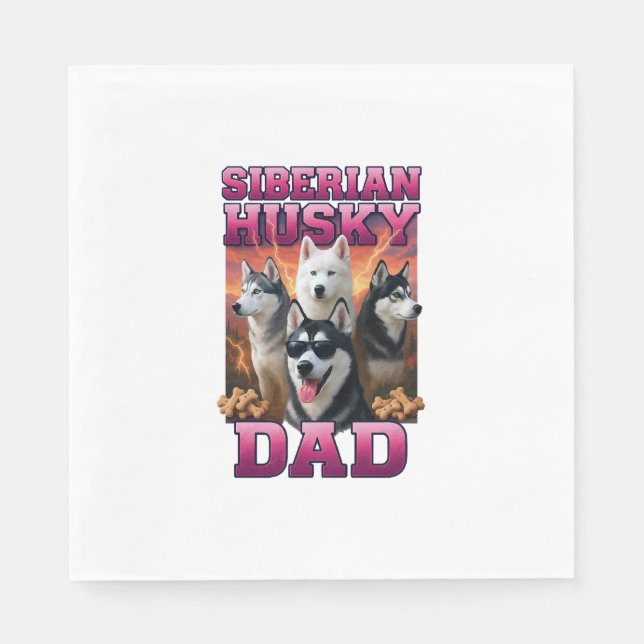 Guardanapo De Papel Copia do Husky Siberiano Cópia Cópia (Frente)