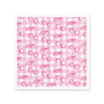 Coquete estético de cereja rosa