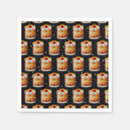 Guardanapo De Papel Coquetel antigo movido