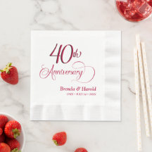 Coquetel de 40º Aniversário