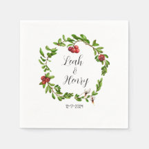 Coquetel de Aroma de Inverno Napkins