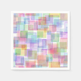 Guardanapo De Papel Coquetel de Cores Associado