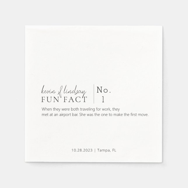 Guardanapo De Papel Coquetel de Fato Divertido Napkins (Frente)