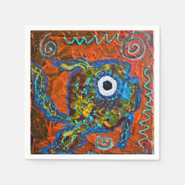 Guardanapo De Papel Coquetel de Peixe Napkin