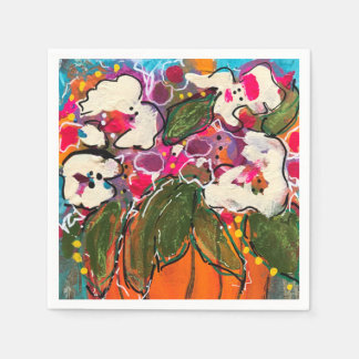 Guardanapo De Papel Coquetel de queda colorida Napkin