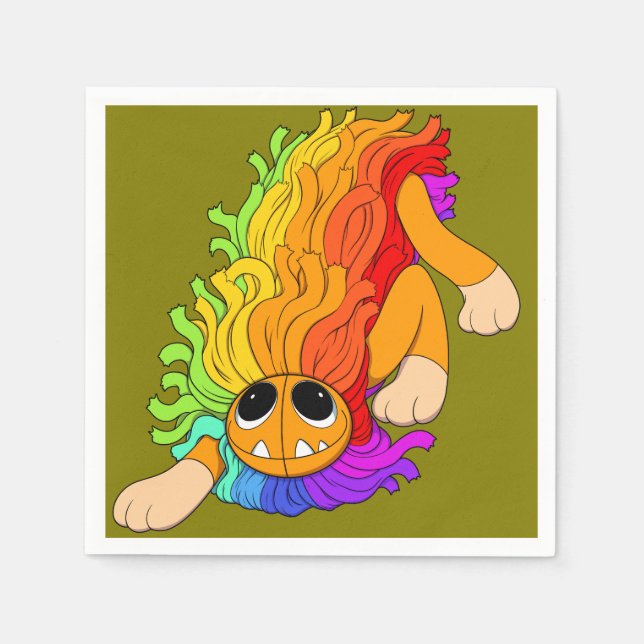 Guardanapo De Papel coquetel na moda pop (Frente)