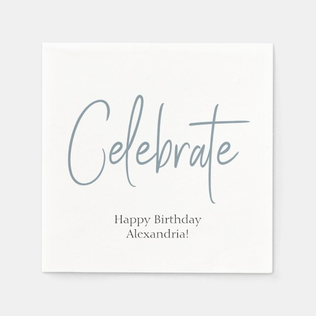 Guardanapo De Papel Coquetel personalizado Napkins (Frente)