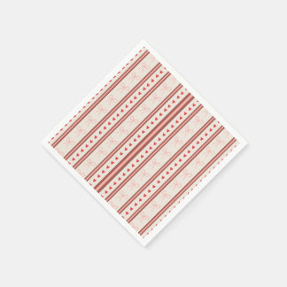 Guardanapo De Papel Coquette Hearts and Arcos Pattern Napkins