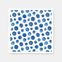 Cor d'água bolinhas azul. padrão moderno do marinh