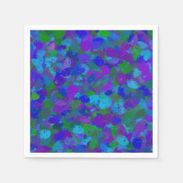 Guardanapo De Papel Cor do Peacock