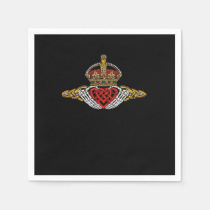 Guardanapo De Papel Cor do Skeleton Claddagh