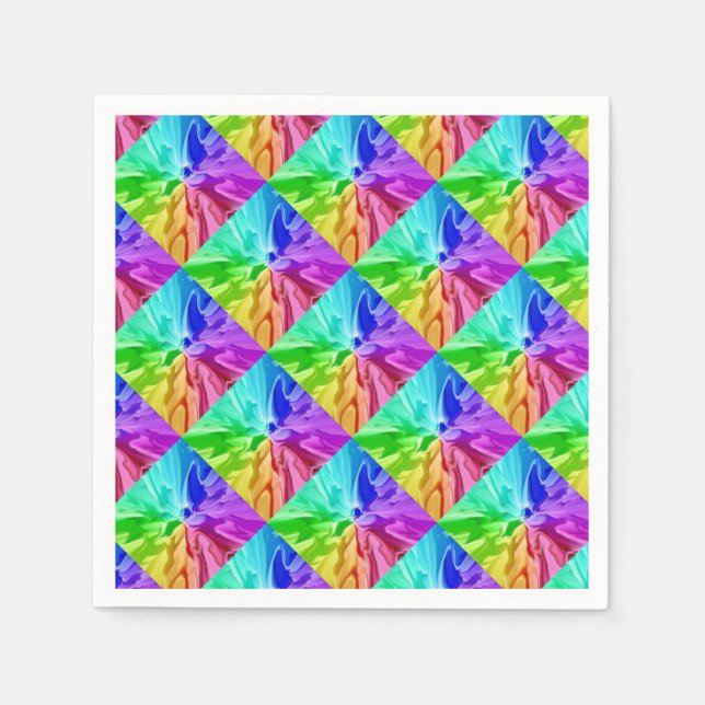 Guardanapo De Papel Cor líquida (Frente)