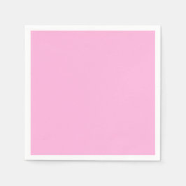 Guardanapo De Papel Cor Rosa Quente Claro Sólido