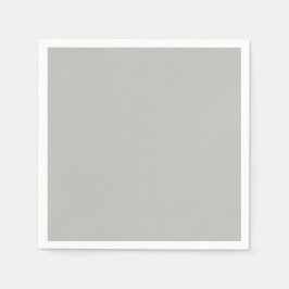 Guardanapo De Papel Cor Sólida Cinza Francês Claro