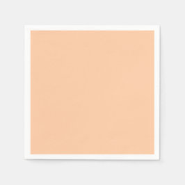 Guardanapo De Papel Cor Sólida de Pêssego Profundo