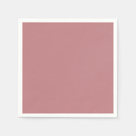 Guardanapo De Papel Cor Sólida do Rosa Dusty