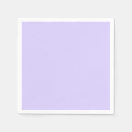 Guardanapo De Papel Cor Sólida Lilac do Pastel | Clássico | Elegante