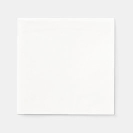 Guardanapo De Papel Cor Sólida Pura e Branca