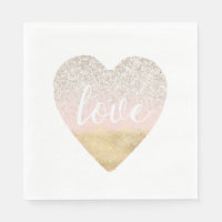 Coração de Amor Rosa, Blush Dourado