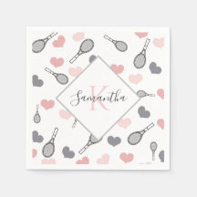 Corações cor-de-rosa e estereótipos de Tênis