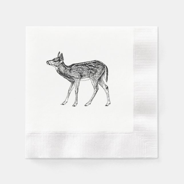 Guardanapo De Papel Corça (Frente)