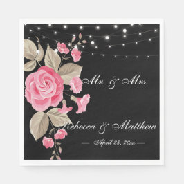 Guardanapo De Papel Corda branca fica preta