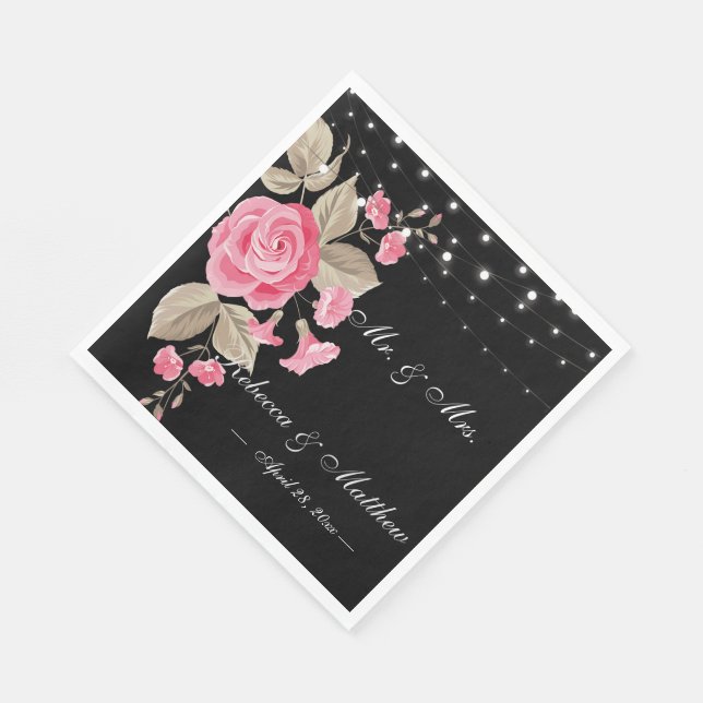 Guardanapo De Papel Corda branca fica preta (Quina)