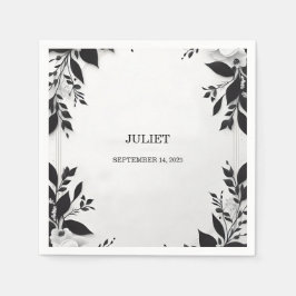 Guardanapo De Papel Corda Fofa Nós Estamos Dando o Nó Chá de Noiva