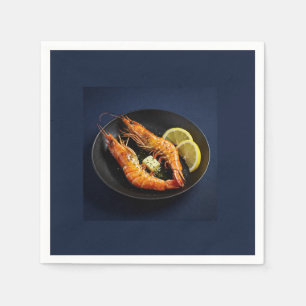 Guardanapo De Papel Coreano Grelhado Rei Prawn (Daegae Gui)